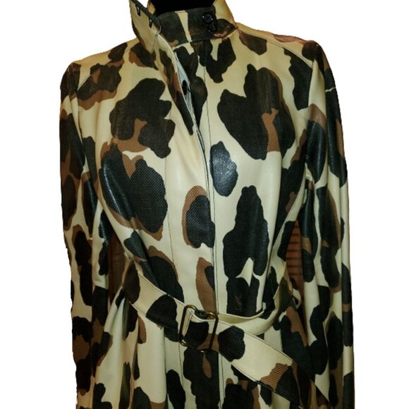 100% AUTHENTIC Luxurious Glamorous YSL Runway Stylish Luxury Jacket Coat Trench - Picture 4 of 16